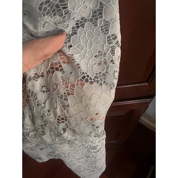 v chapman Delphine lace light blue cashmere sz xxs sz 00 - Picture 6 of 6